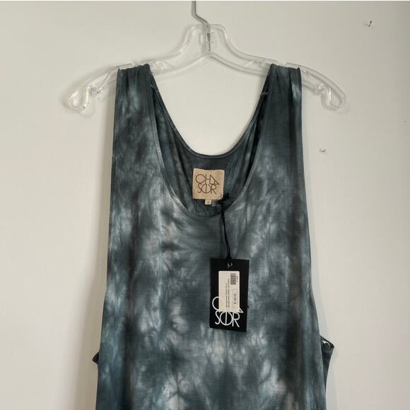 NWT Chaser Beaded Tie-Dye Maxi Dress – Blue/Gray/Green/White – Women’s Small - Picture 6 of 8